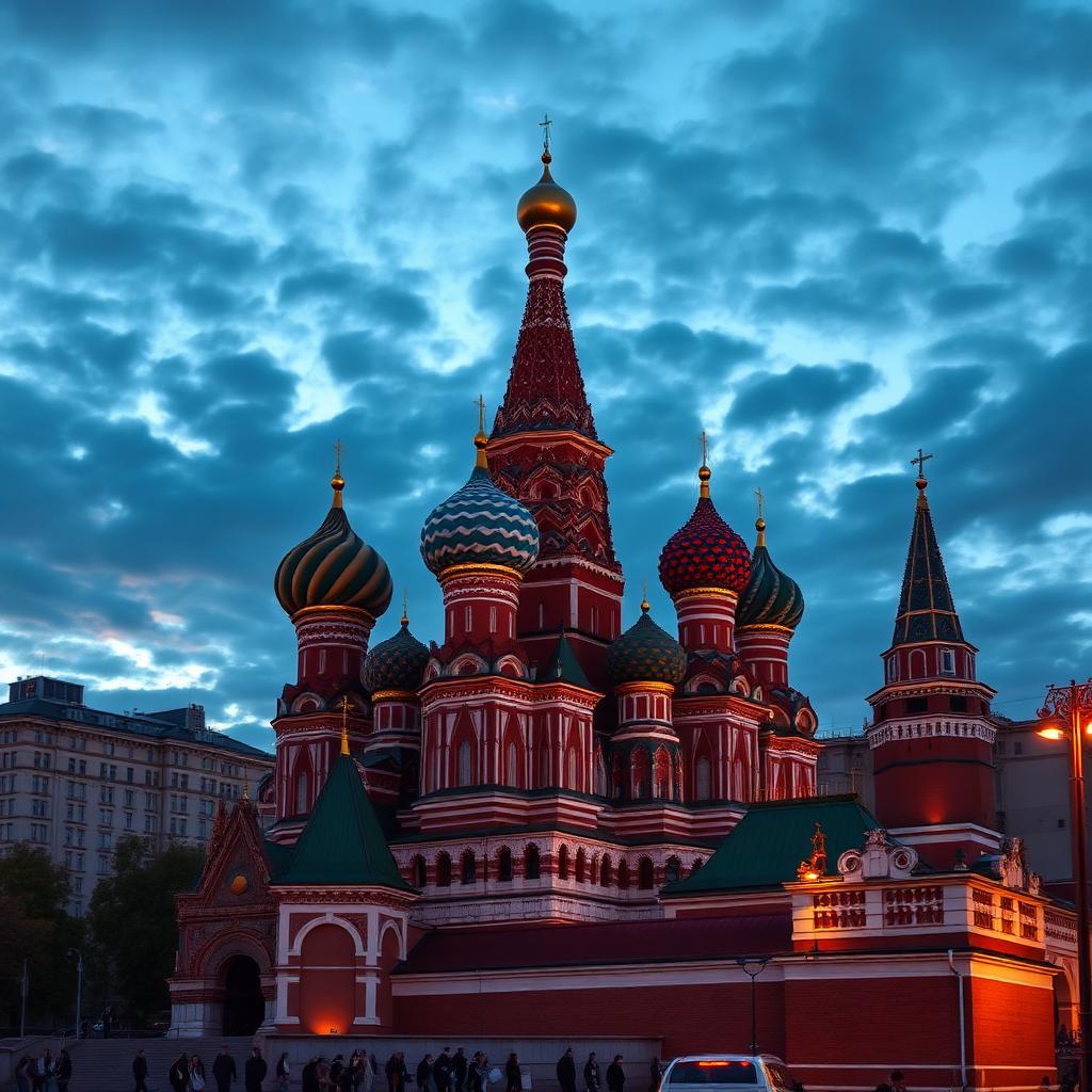 Scene from a Russian-speaking region